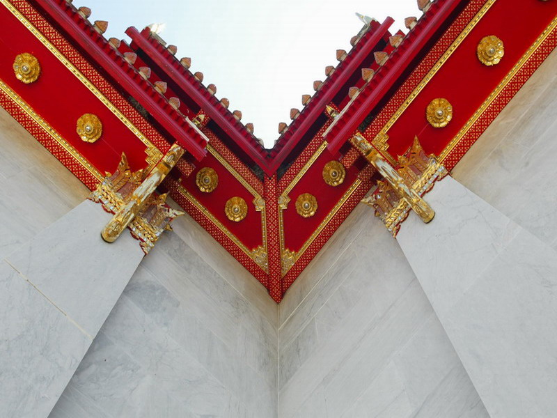 Thailand, Bangkok, Wat Benchamabophit Thailand, Bangkok, Wat Benchamabophit